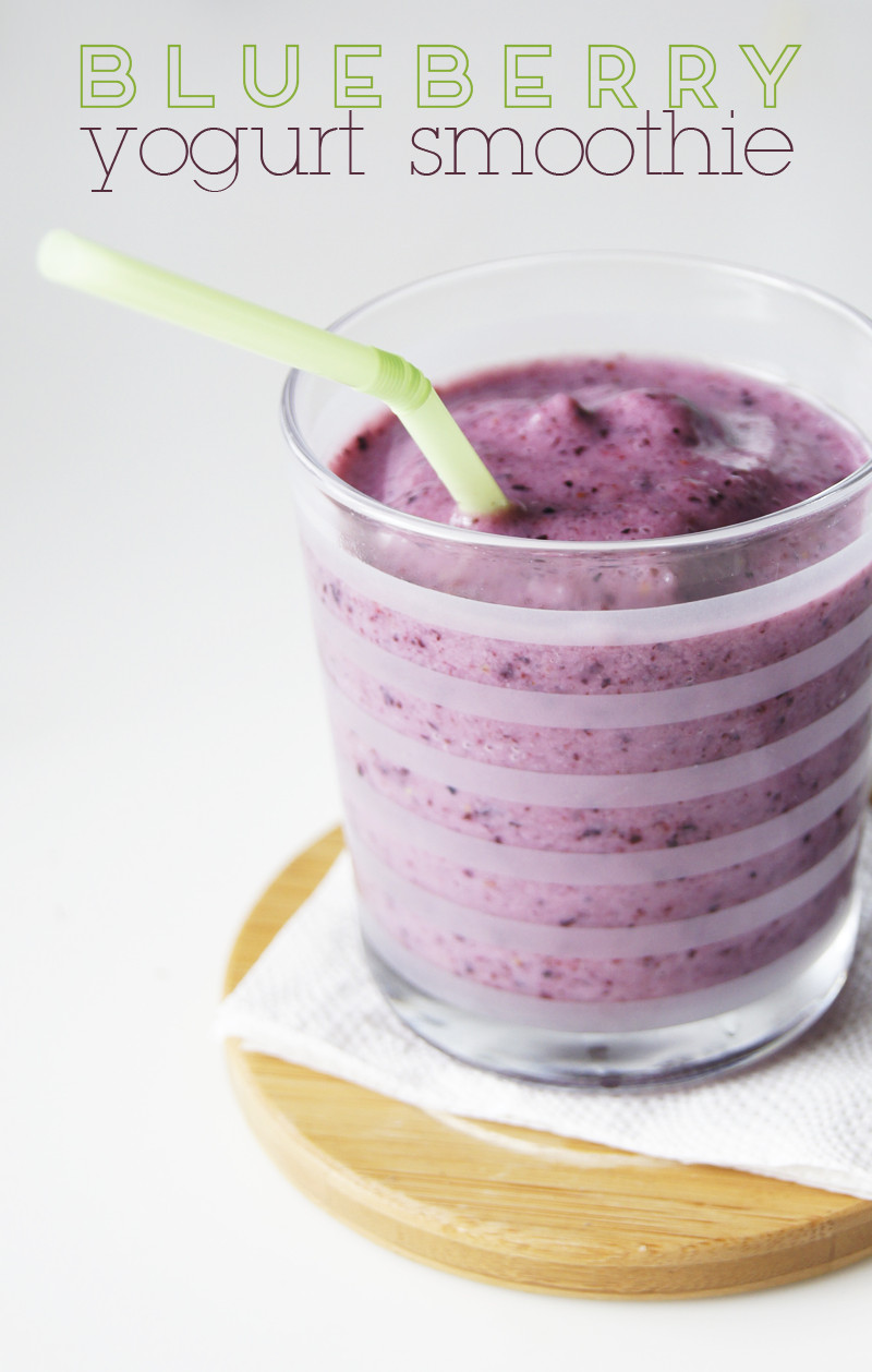 Yogurt Smoothie Recipes
 Recipe Blueberry Yogurt Smoothie