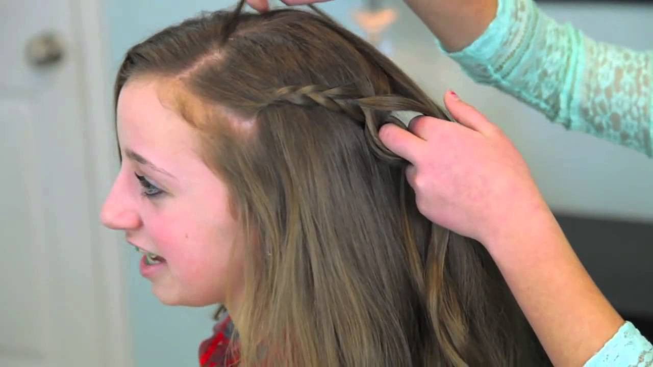 Youtube Cute Girl Hairstyles
 Pancake Lace Braid by BrooklynAndBailey Cute Girls