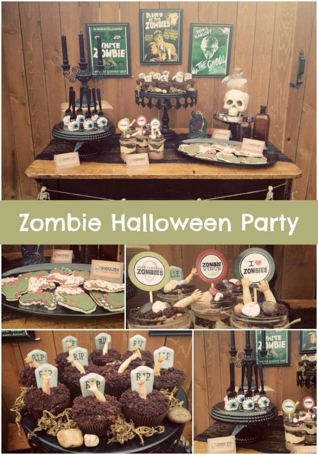 Zombie Birthday Decorations
 13 Walking Dead and Zombie Birthday Parties Spaceships