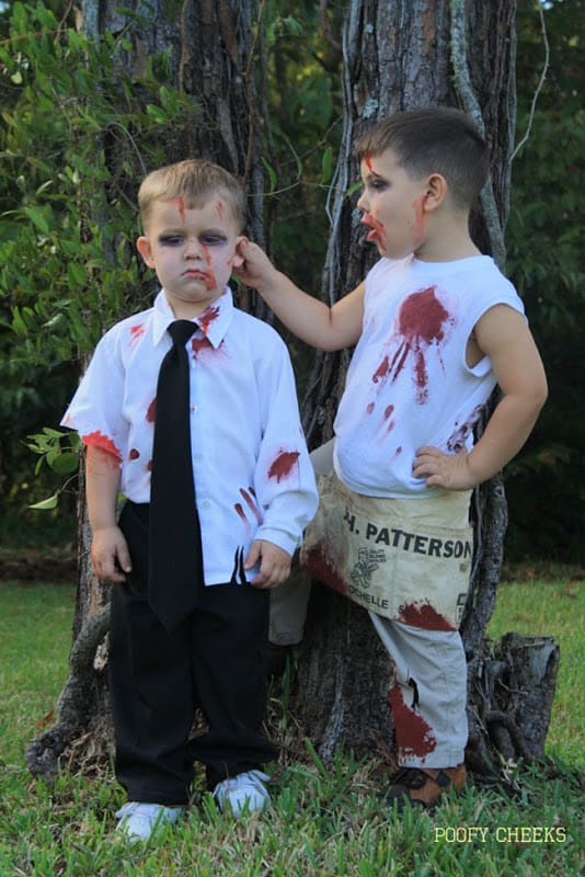 Zombie Costume DIY
 Over 40 Do It Yourself Halloween Costumes A Turtle s