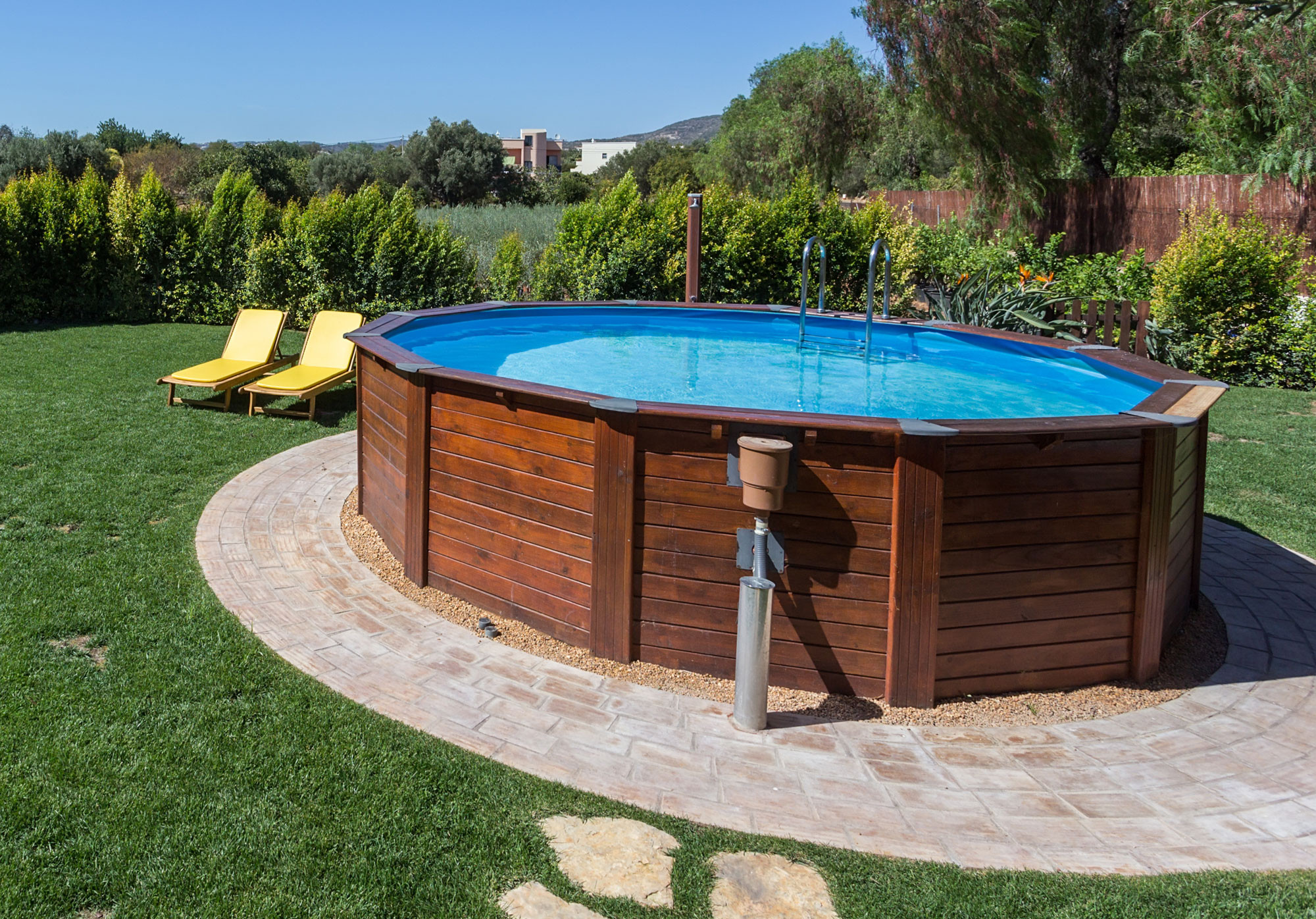 12Ft Above Ground Pool
 Thermo Tex 12 ft Round Cali Blue Ground Solar Pool
