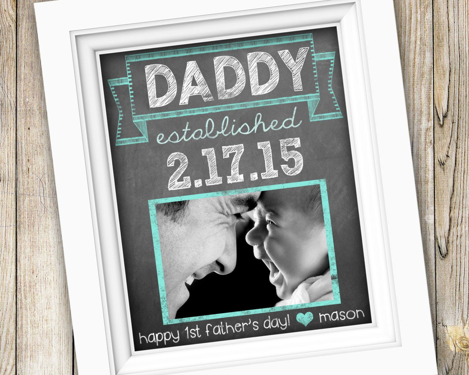 1st Fathers Day Gift
 First Time Dad Gift Father s Day Gift for Him New