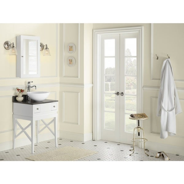 23 Inch Bathroom Vanity
 Shop Ronbow Angelica 23 inch Bathroom Vanity Set in White