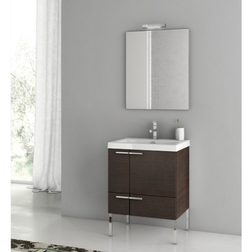 23 Inch Bathroom Vanity
 Modern 23 inch Bathroom Vanity Set with Ceramic Sink