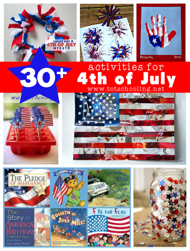 4th Of July Activities For Toddlers
 30 Activities for 4th of July