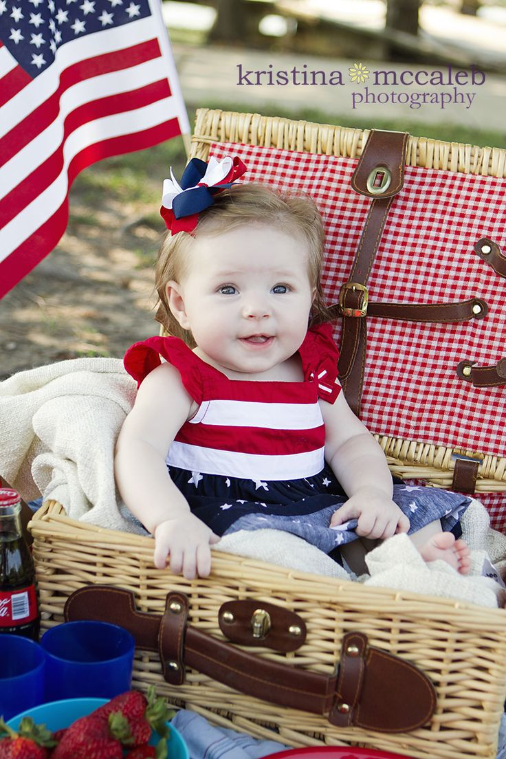 4th Of July Baby Picture Ideas
 1000 images about 4th of July Basket ideas on Pinterest