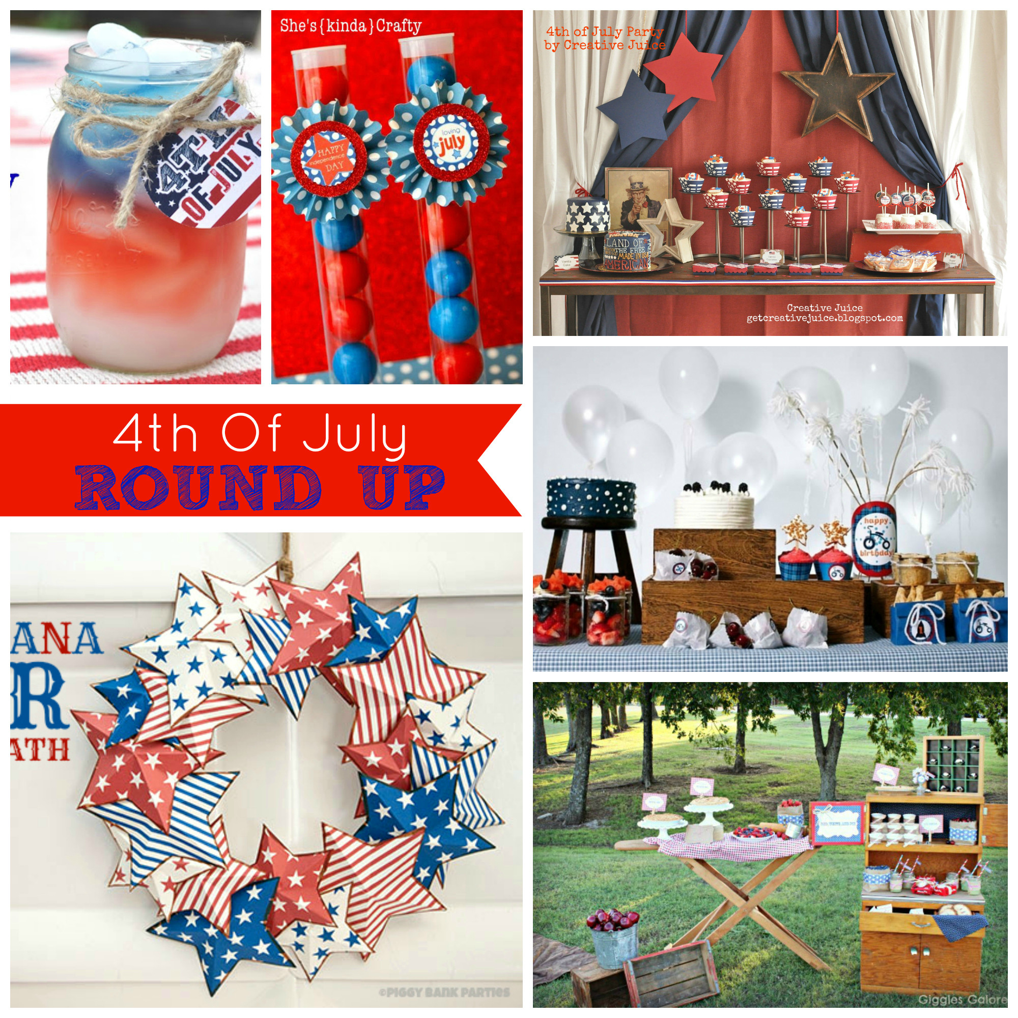4th Of July Birthday Ideas
 Cupcake Wishes & Birthday Dreams Weekly Round Up 15