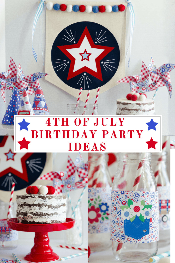 4th Of July Birthday Ideas
 4th of July Birthday Party Ideas by Fawn on Love the Day