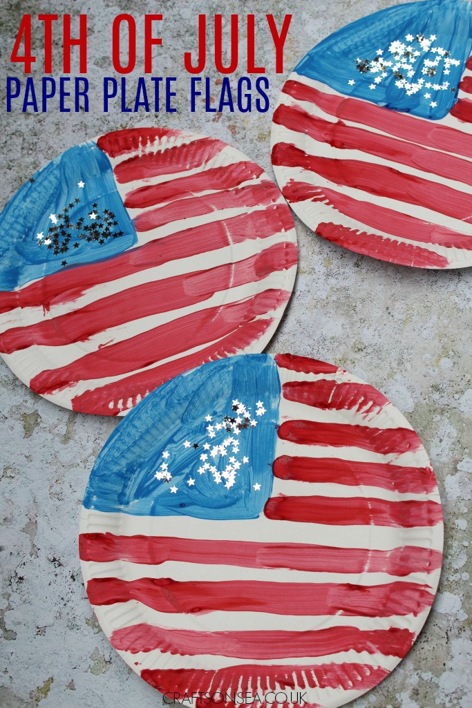 4th Of July Craft
 4th July Crafts for Kids Paper Plate Flag Crafts on Sea