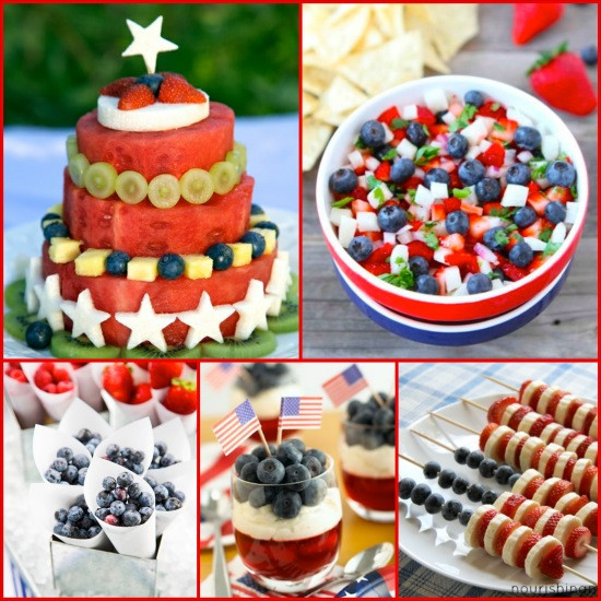4th Of July Food
 Healthy and Festive 4th of July Recipes