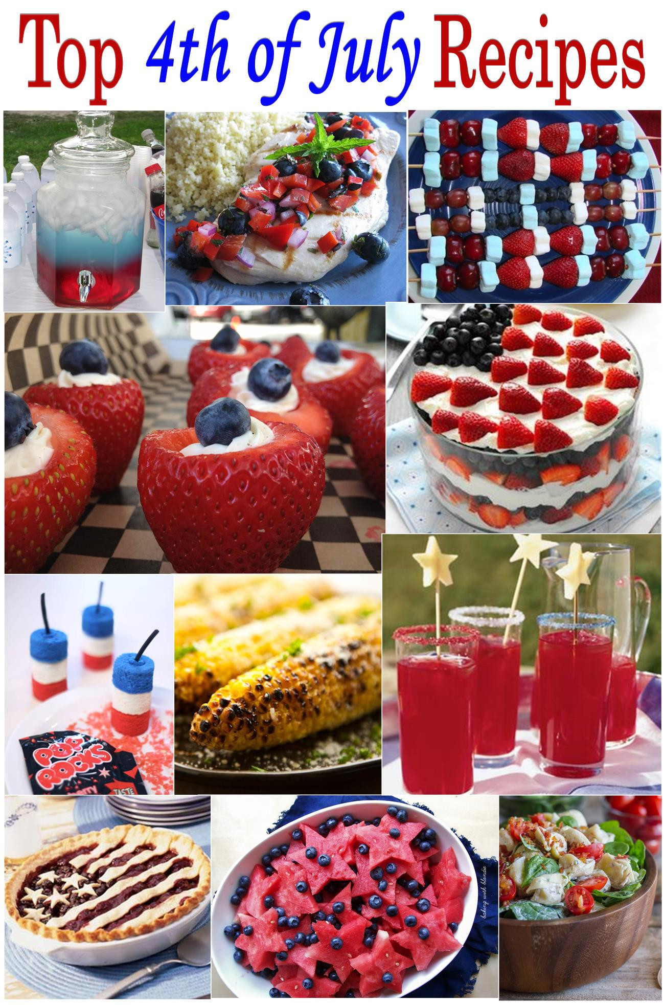4th Of July Food
 Top 4th of July Recipes