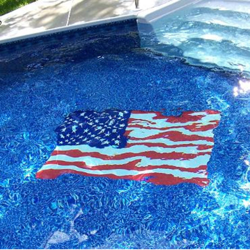4th Of July Pool Party
 4th of July Decor Frontgate American Flag Pool Mat