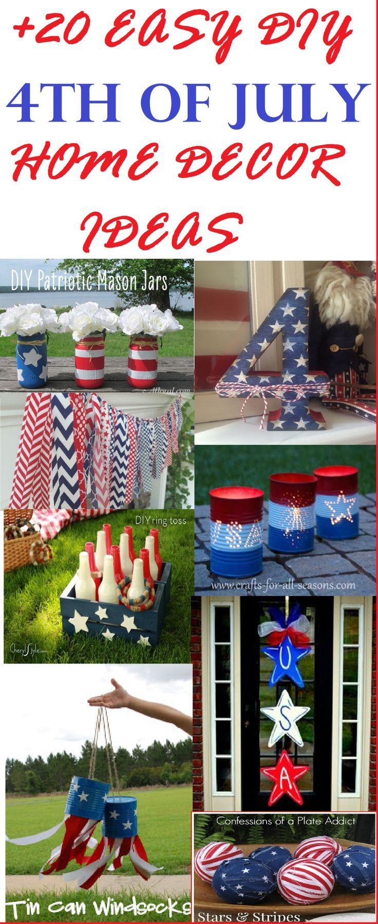 4th Of July Vacation Ideas
 DIY your own July 4th holiday decor Over 20 easy DIY 4th