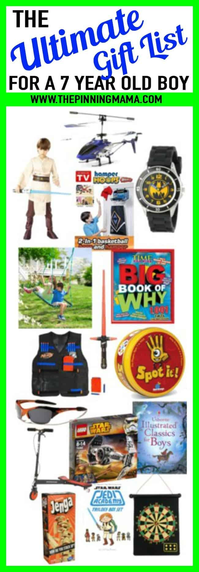 7 Year Old Boy Christmas Gift Ideas
 BEST Gift Ideas for a 7 Year Old Boy • The Pinning Mama
