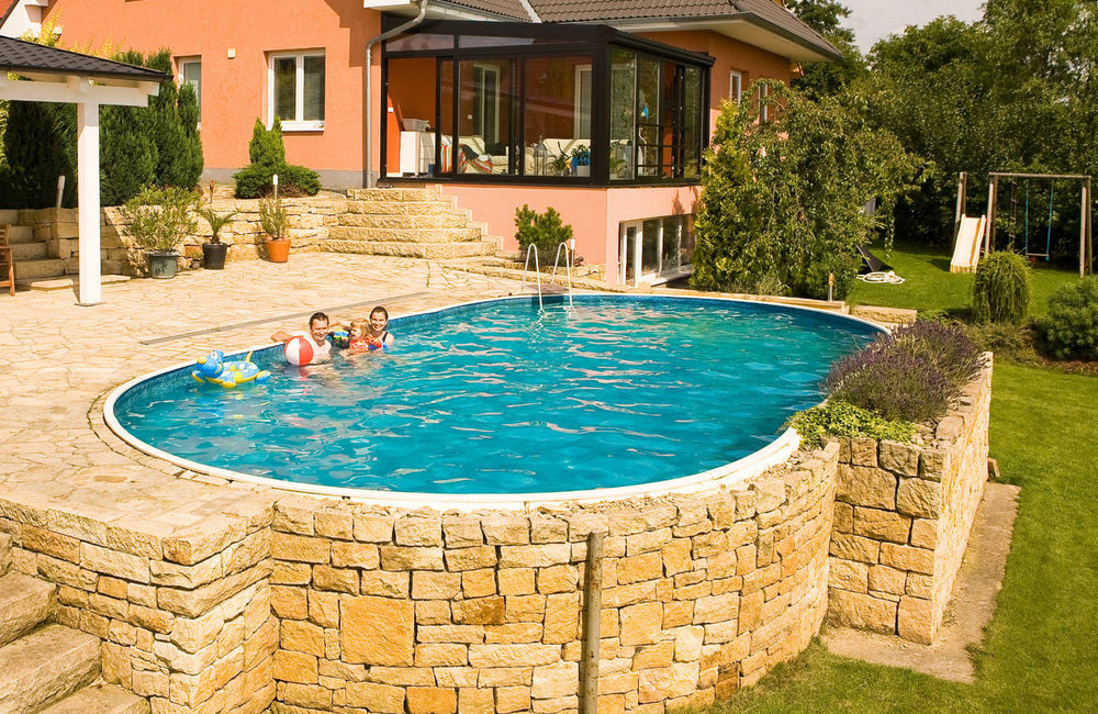 Above Ground Swimming Pool
 ABOVE GROUND SWIMMING POOL 30FT X 15FT X 4FT WITH FULL