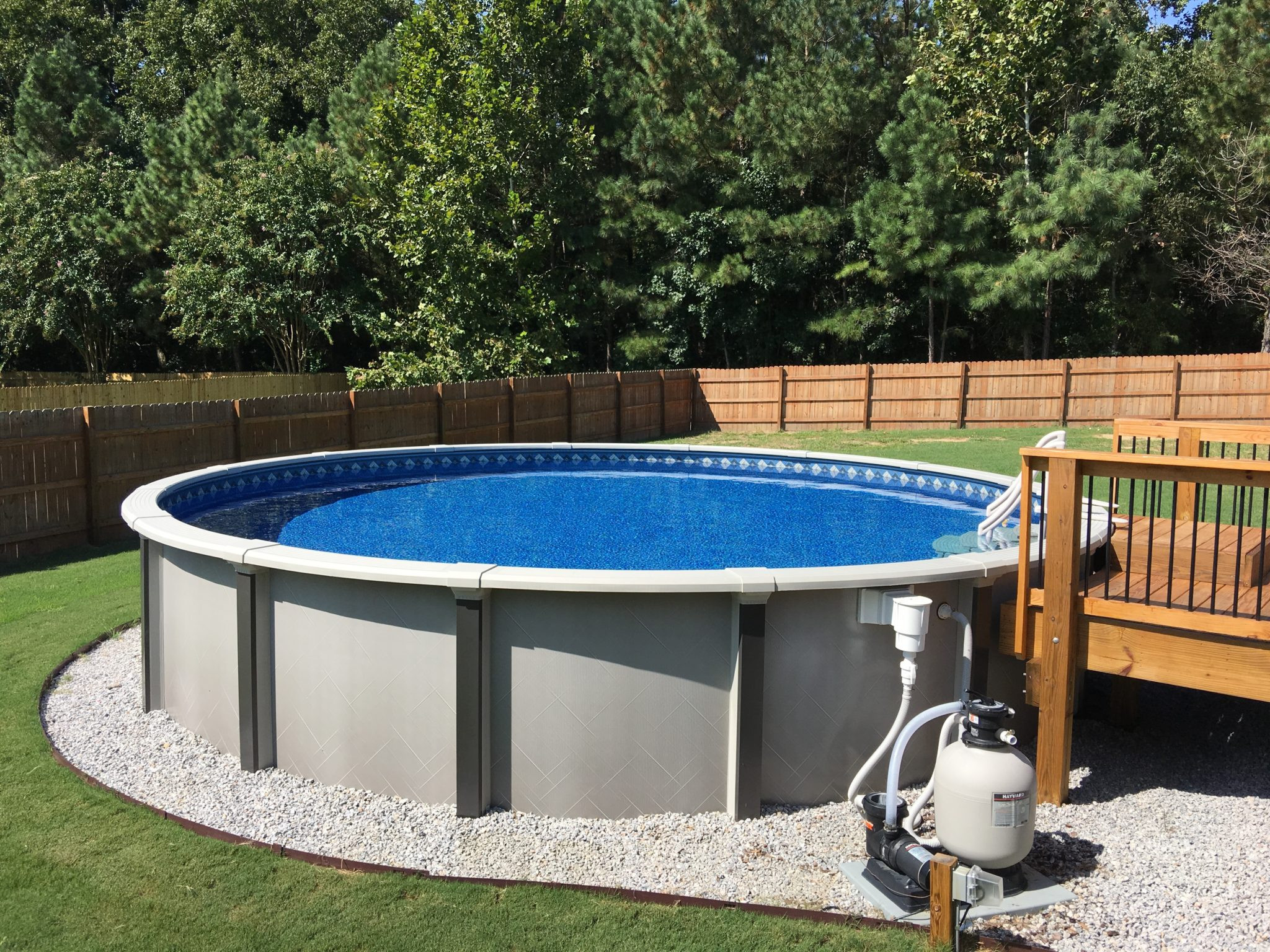 Above Ground Swimming Pool
 Ground Pools Raleigh NC Wake Forest NC