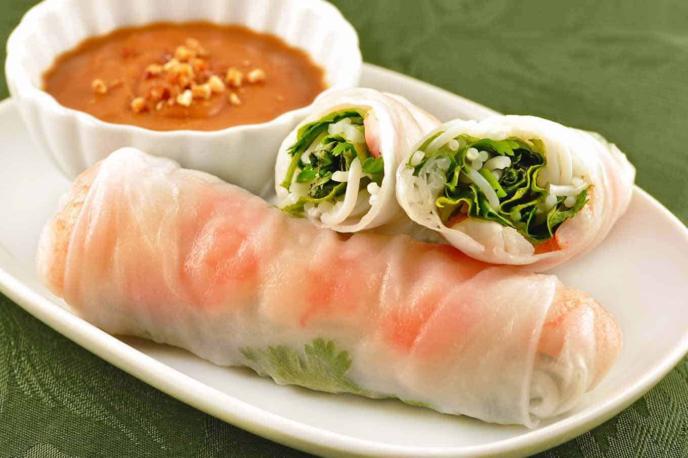 Authentic Vietnamese Summer Rolls Recipe
 Vietnamese Summer Rolls with Shrimp Recipe