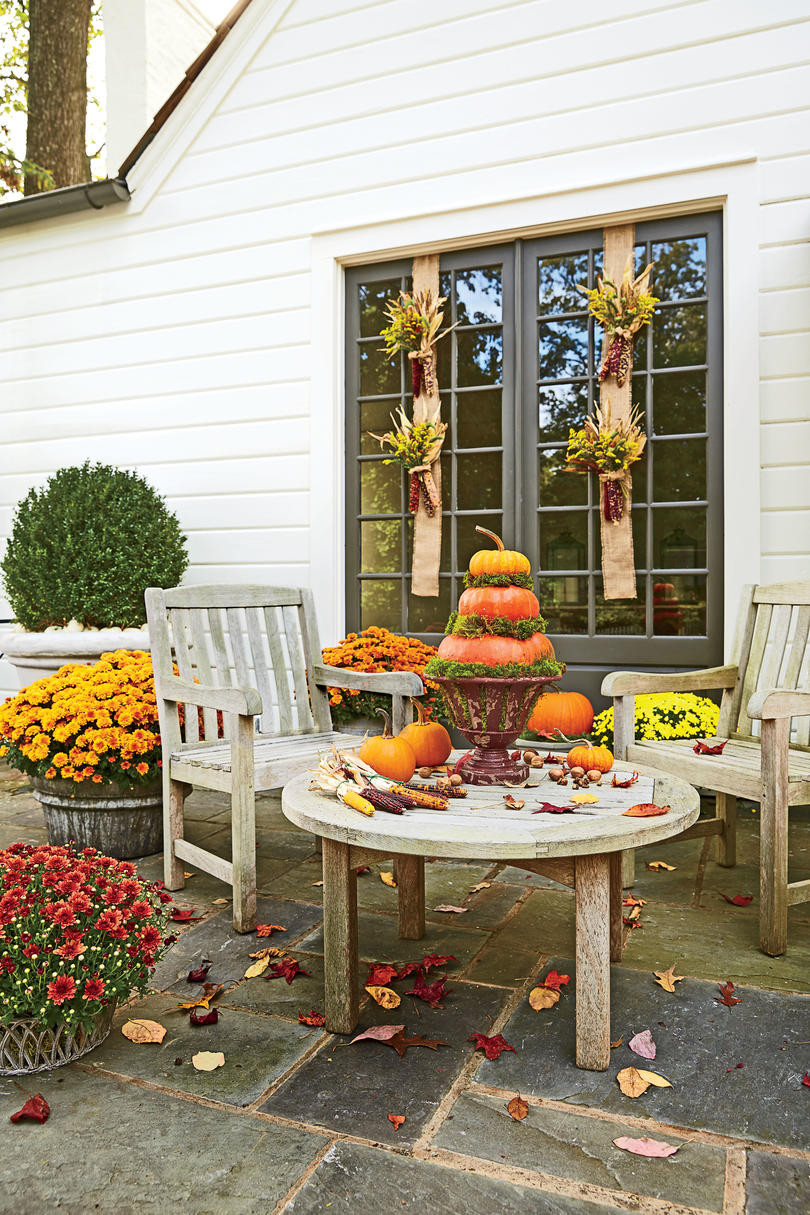 Autumn Decorating Ideas
 Outdoor Decorations for Fall Southern Living