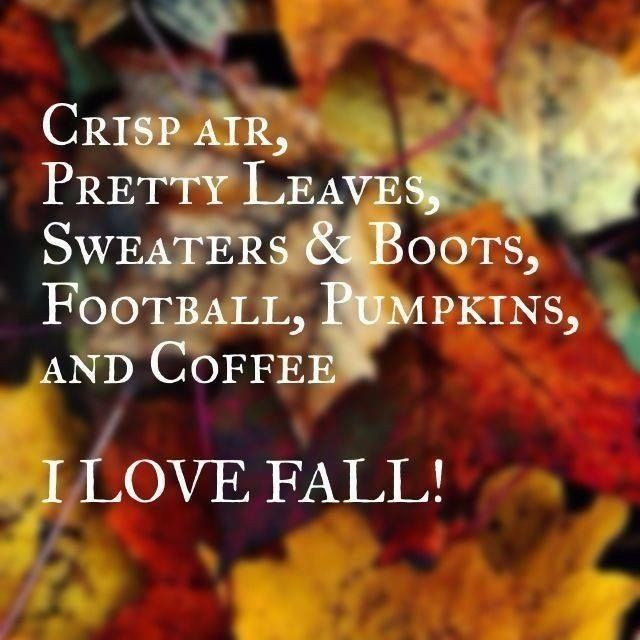 Autumn Love Quote
 It’s that time of year again… 40 s