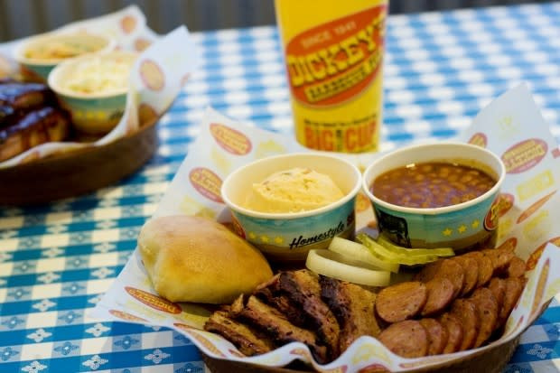 Backyard Bbq Belton Tx
 Dickey s Barbecue Pit Weatherford TX Menus and