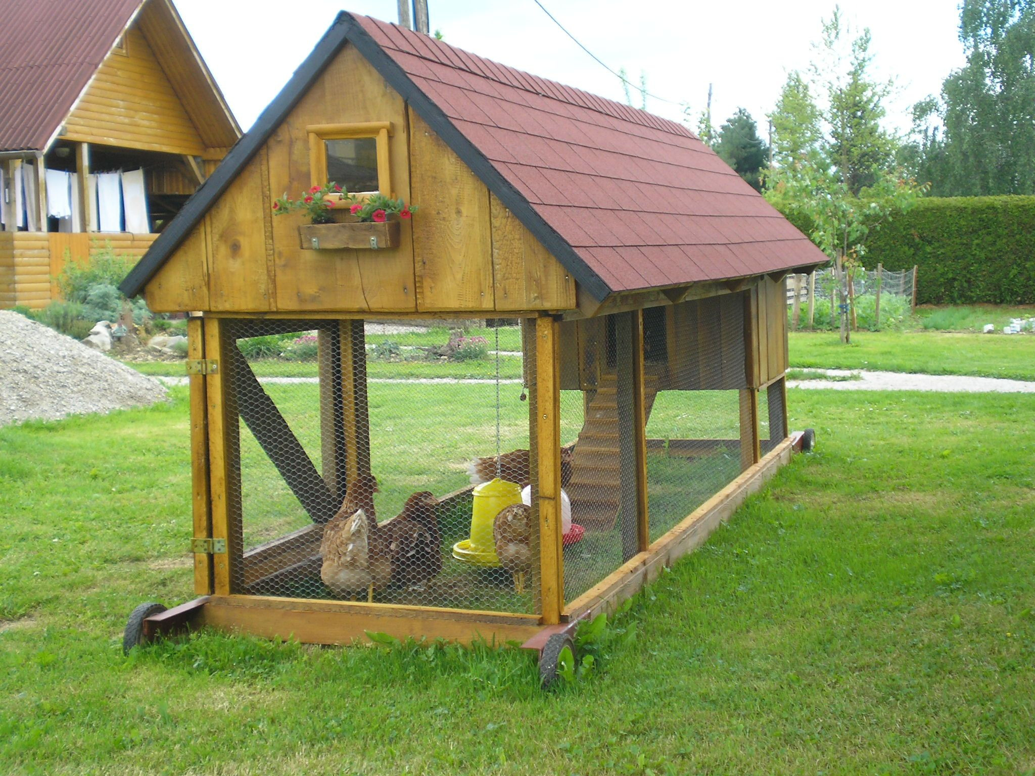 Backyard Chicken Coop Ideas
 Coco Chanel Castle Chickens and Chicken Coops
