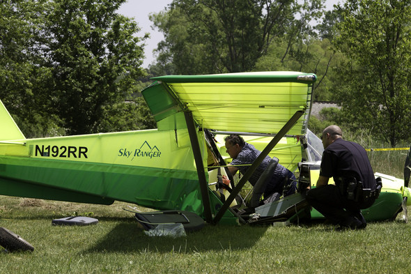 Backyard Flyer Crash
 2 critically injured when plane crashes in Pittsfield