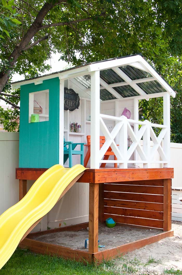 Backyard Play House
 How to Build an Outdoor Playhouse for Kids a Houseful of