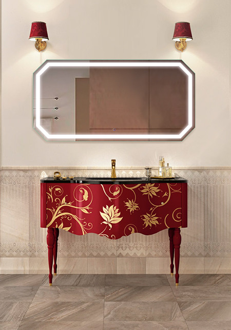 Bathroom Mirror 60 X 36
 Tudor 60″ X 36″ LED Bathroom Mirror w Dimmer & Defogger
