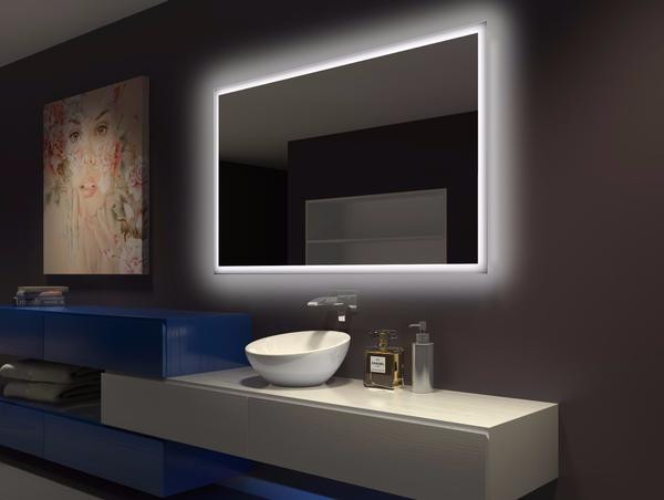 Bathroom Mirror 60 X 36
 BACKLIT Bathroom MIRROR RECTANGLE 60 X 36 in – Paris mirror