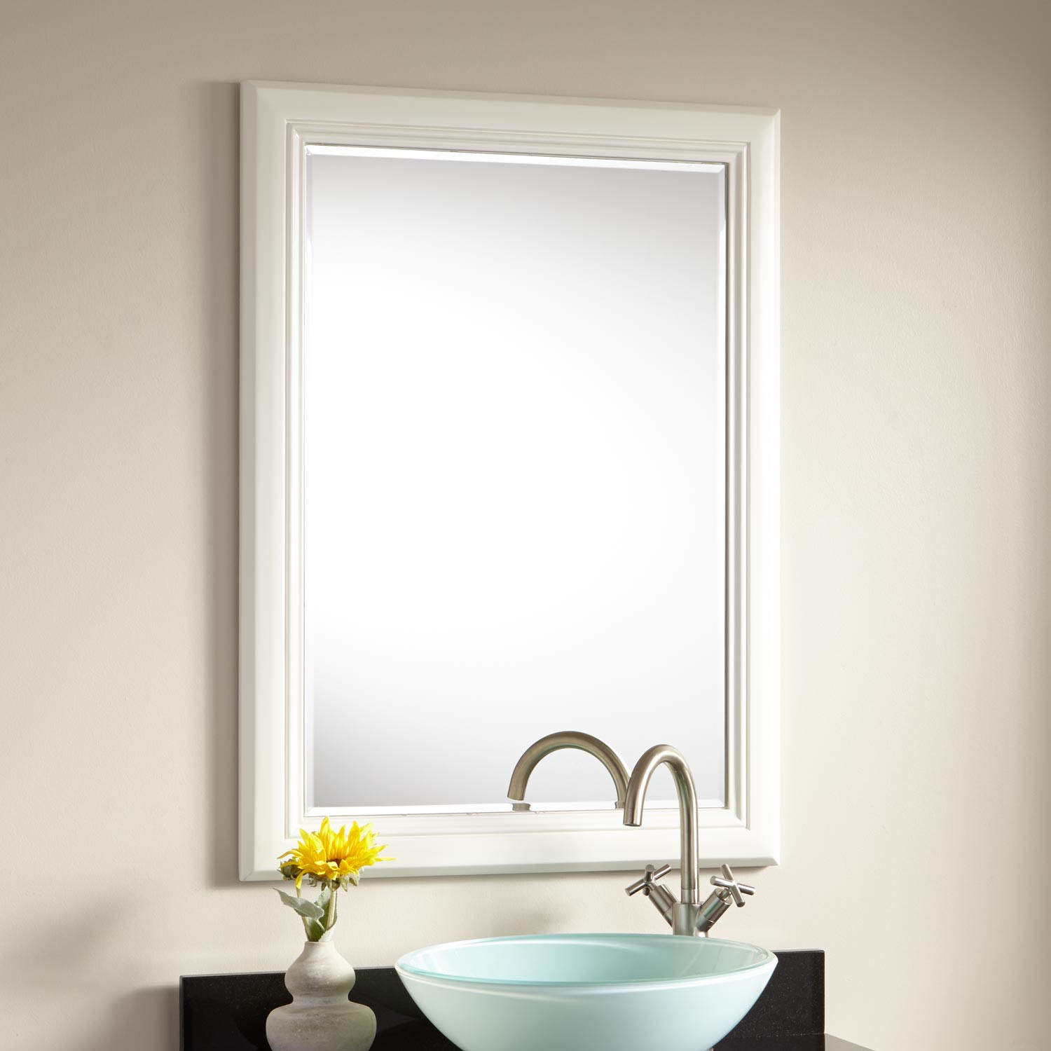 Bathroom Vanity And Mirror
 26" Chapman Vanity Mirror White Bathroom