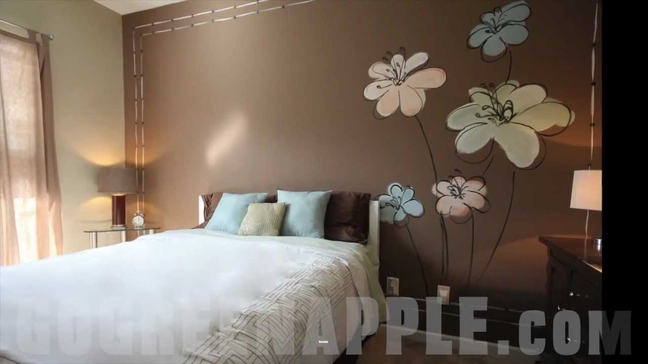 Bedroom Art Paintings
 Master Bedroom Decorating Idea Green Apple Painting