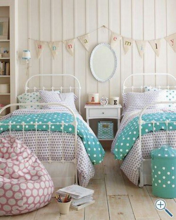 Bedroom For Girl
 40 Cute and InterestingTwin Bedroom Ideas for Girls Hative