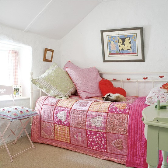 Bedroom For Girls
 Key Interiors by Shinay Vintage Style Teen Girls Bedroom