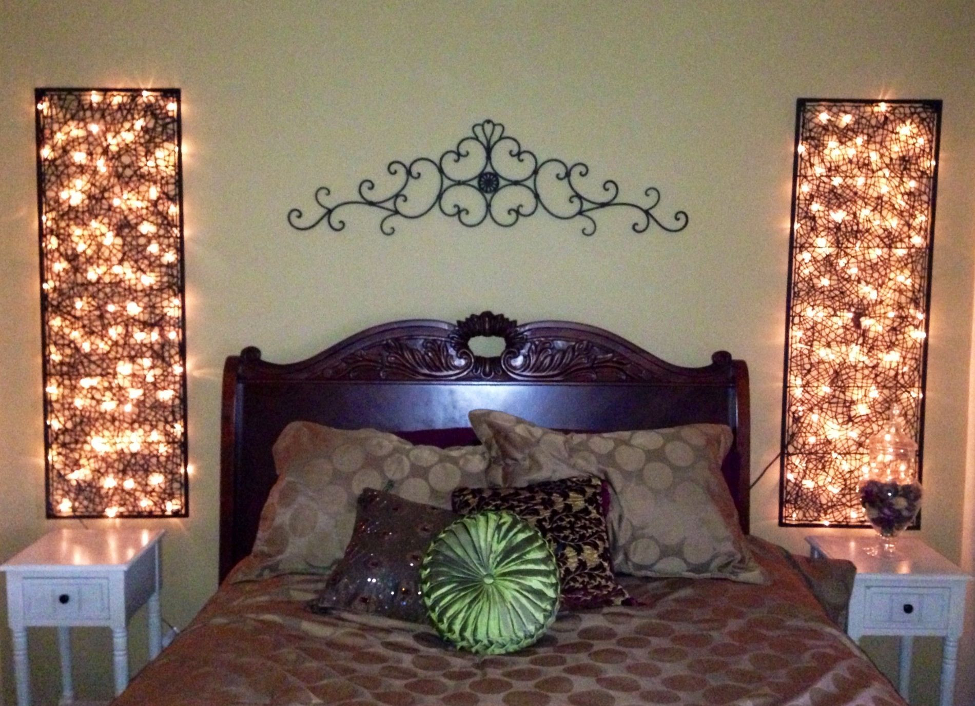 Bedroom Wall Decor Pinterest
 DIY home decor bedroom lights