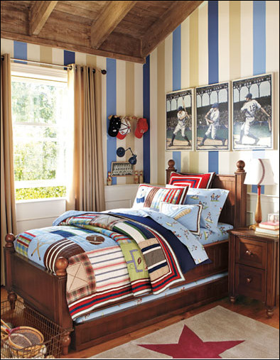 Boy Bedroom Theme
 Young Boys Sports Bedroom Themes