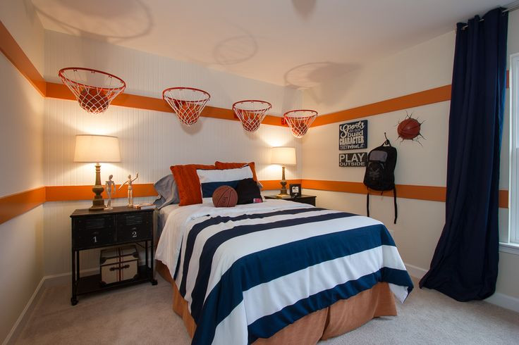 Boys Basketball Bedroom
 This Lennar kid s room in Moncks Corner SC is a slam dunk