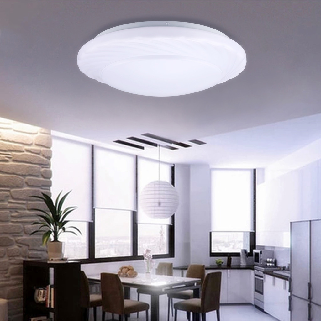 Ceiling Kitchen Lights
 Round 18W LED Ceiling Down Light Recessed Fixture Lamp