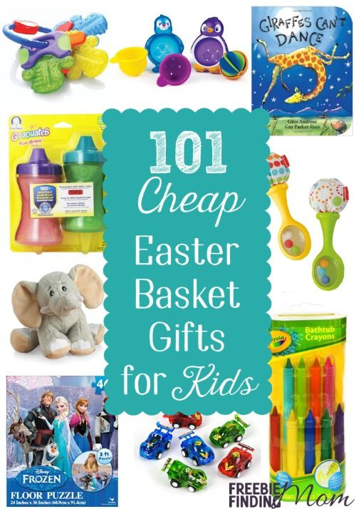 Cheap Easter Gifts
 Fun and Cheap Easter Gifts 101 Easter Basket Ideas for