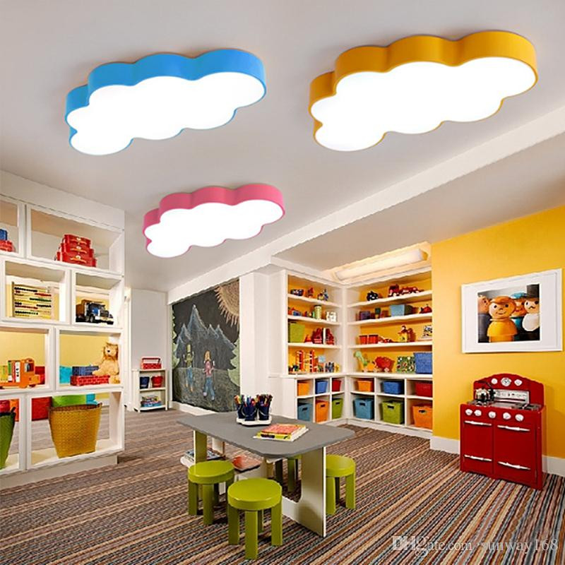 Childrens Bedroom Ceiling Lights
 2019 LED Cloud Kids Room Lighting Children Ceiling Lamp