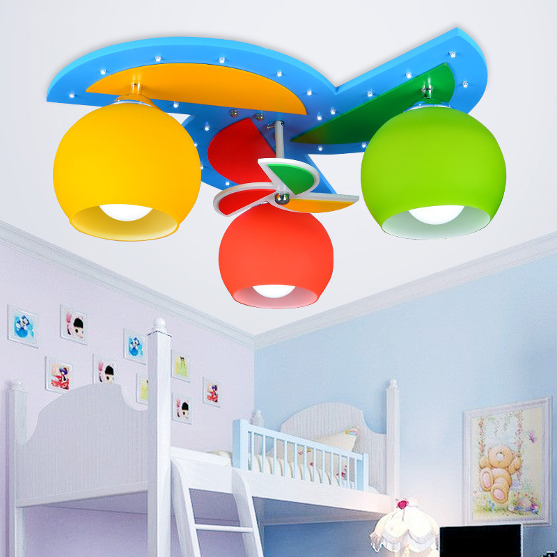 Childrens Bedroom Ceiling Lights
 Ceiling Lights with 3 Heads for Baby Boy Girl Kids