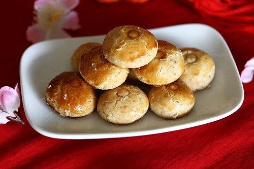 Chinese New Year Cookies Recipe
 Peanut Cookies Buttery and Crumbly Recipe Rasa Malaysia