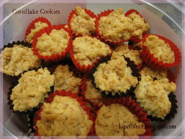 Chinese New Year Cookies Recipe
 la petit four Chinese New Year Cornflake Cookies