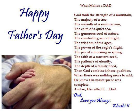 Christian Fathers Day Quote
 Happy Father’s Day – Dad