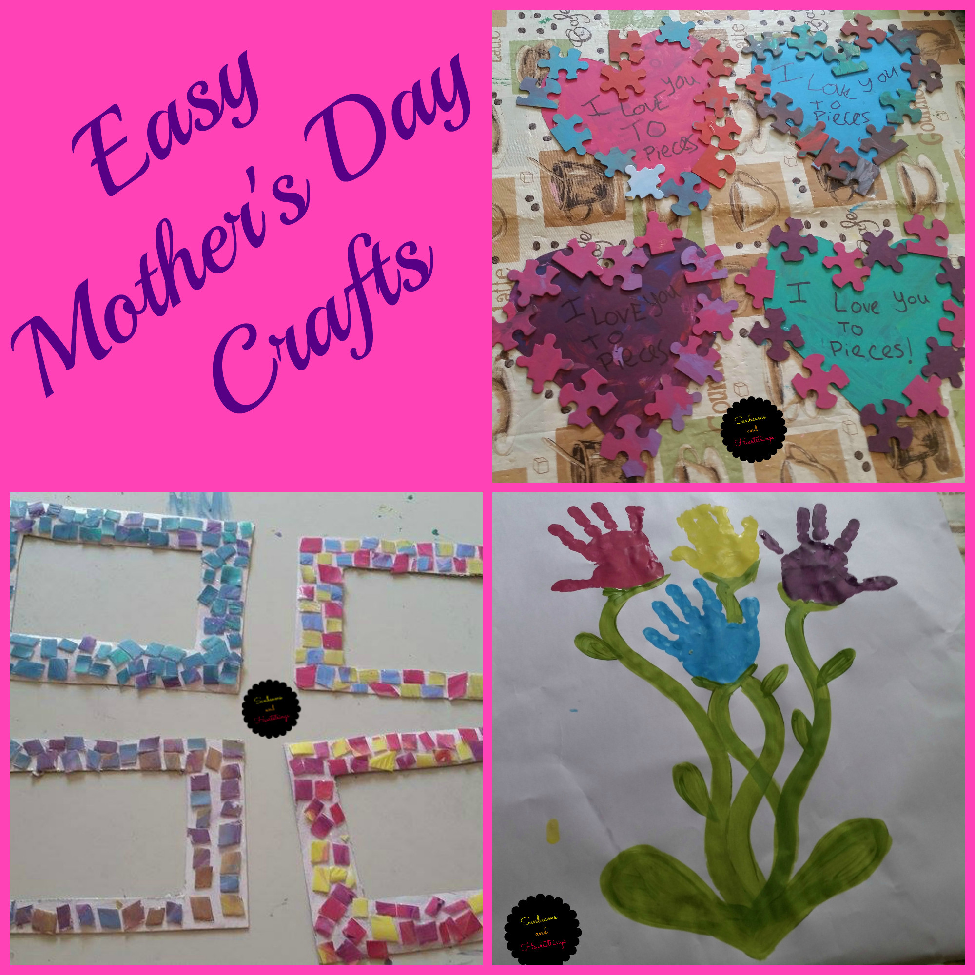 Christian Mothers Day Crafts
 Easy Craft