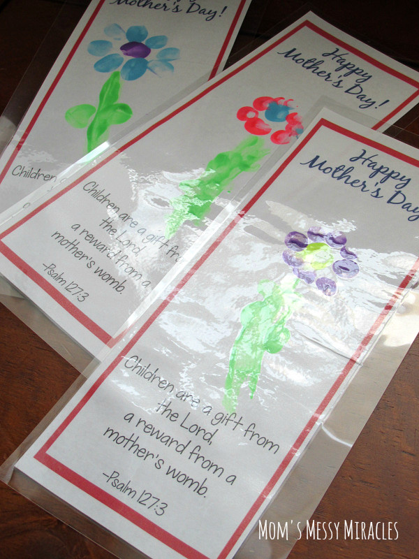 Christian Mothers Day Crafts
 Free Printable Bookmark Craft for Mother s Day The