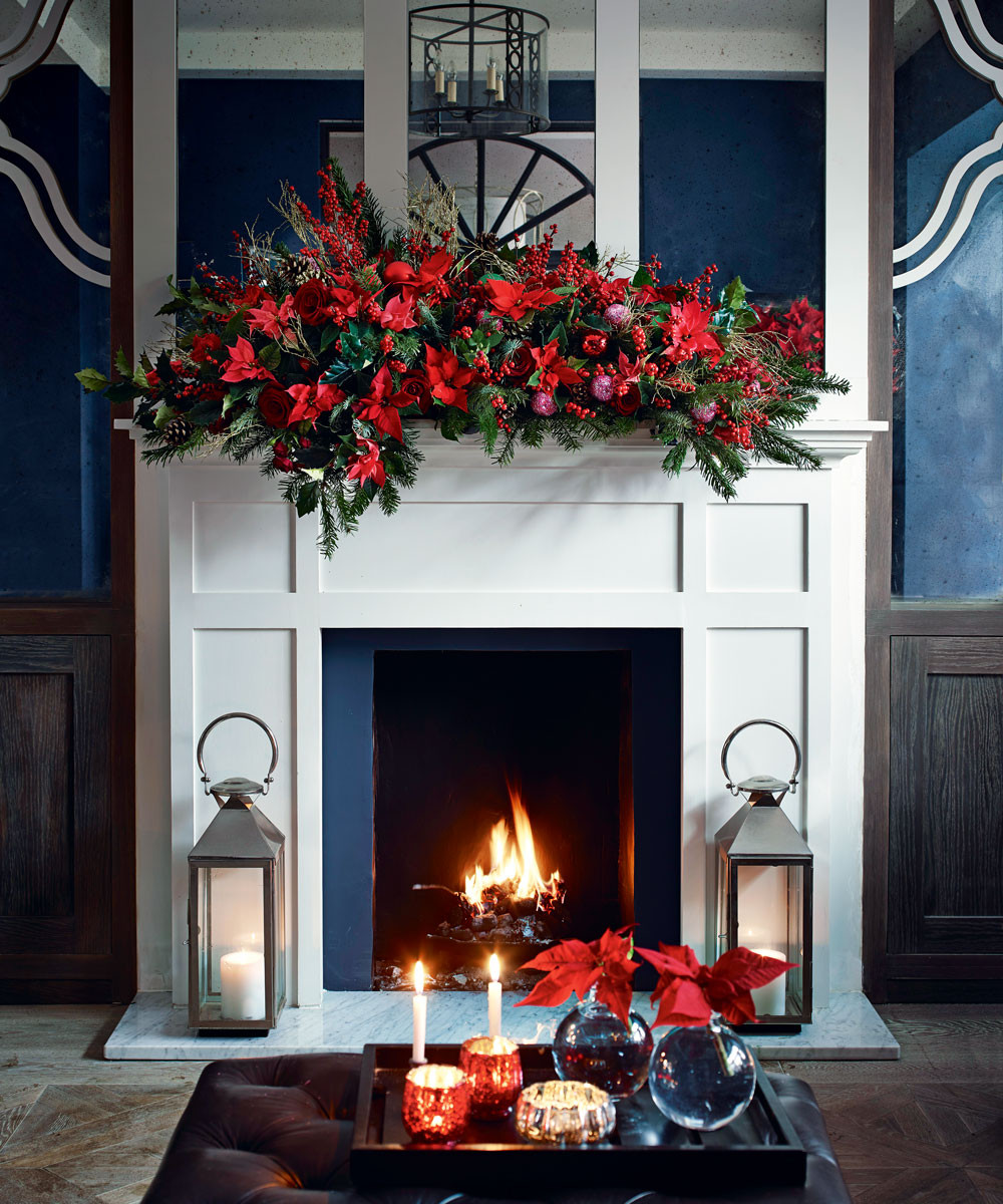 Christmas Fireplace Ideas
 Christmas mantelpiece ideas for the festive season