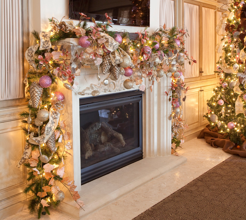 Christmas Fireplace Ideas
 All the Whos Down in Whoville Merry Mantels