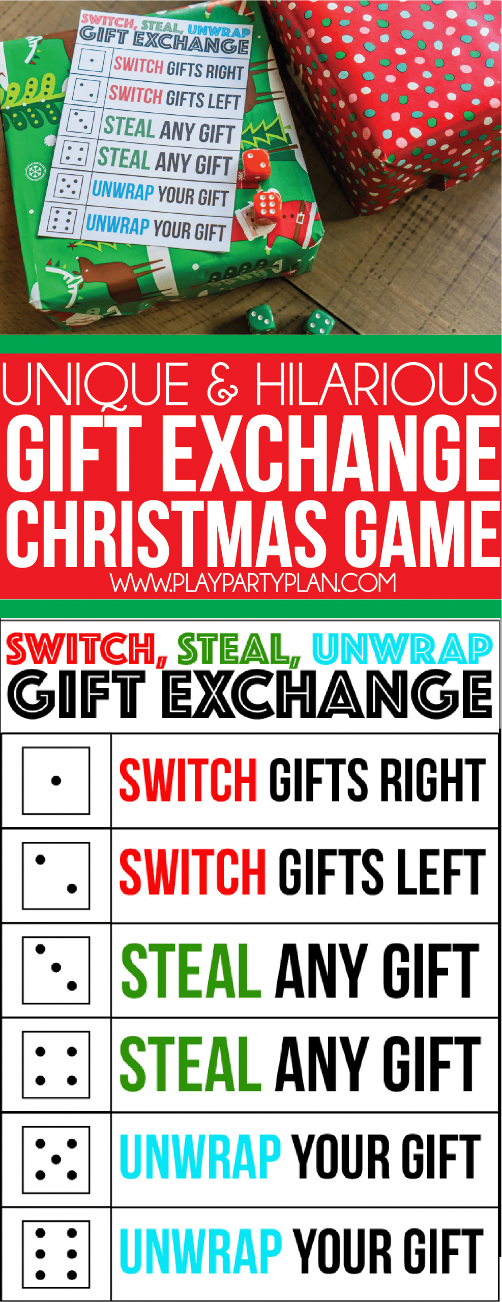 Christmas Game Ideas
 The Best Gift Exchange Game Ever Switch Steal or Unwrap
