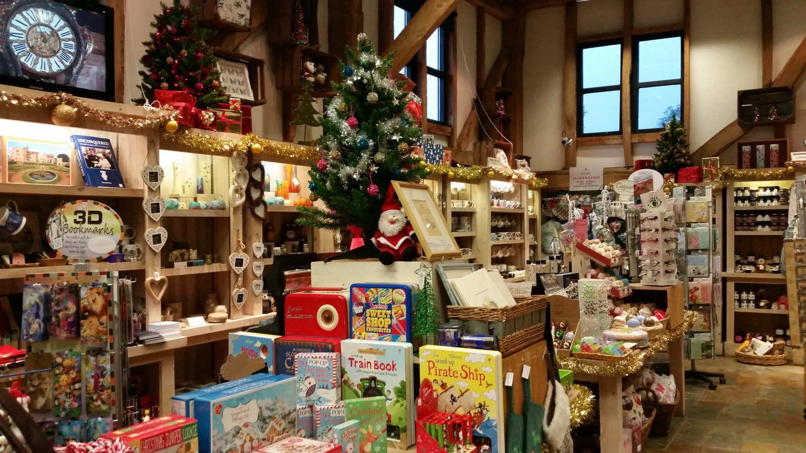 Christmas Gift Shop
 Christmas Gift Shop at Penshurst Place Kent Attractions