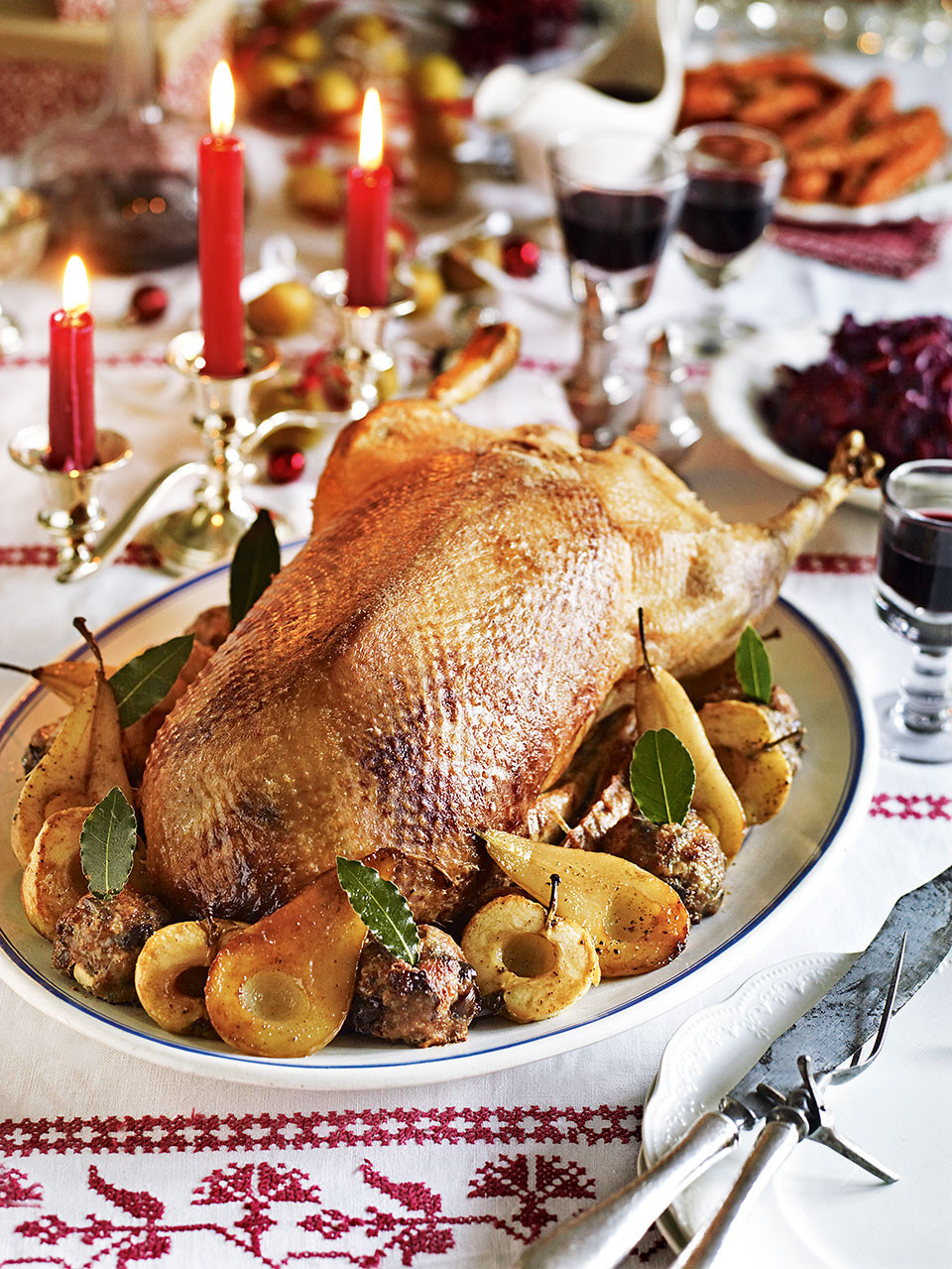 Christmas Goose Recipe
 Maple glazed roast goose delicious magazine